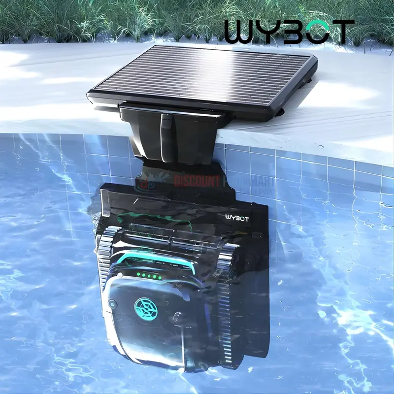 Wybot S2 Solar-Powered Robotic Pool Cleaner – Includes Charging Dock 1