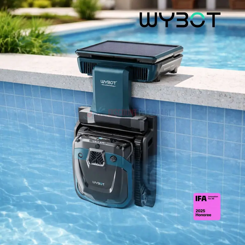 Wybot S3 Autonomous Robotic Pool Cleaner – Self-Docking & Solar Charging 1