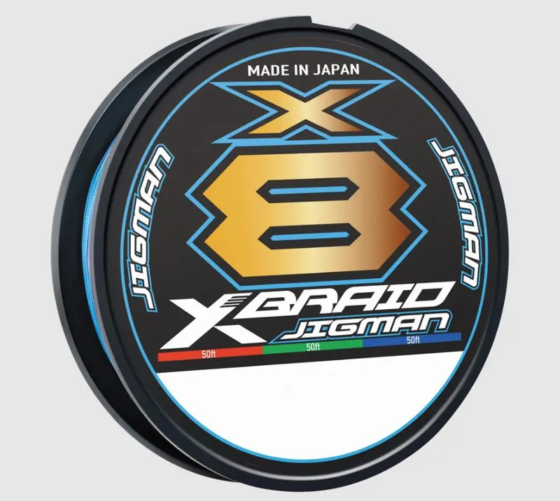 Xbraid X8 Jigman Multicolor Jigging Braid – 3000-Yard Spool For Vertical Jigging 1