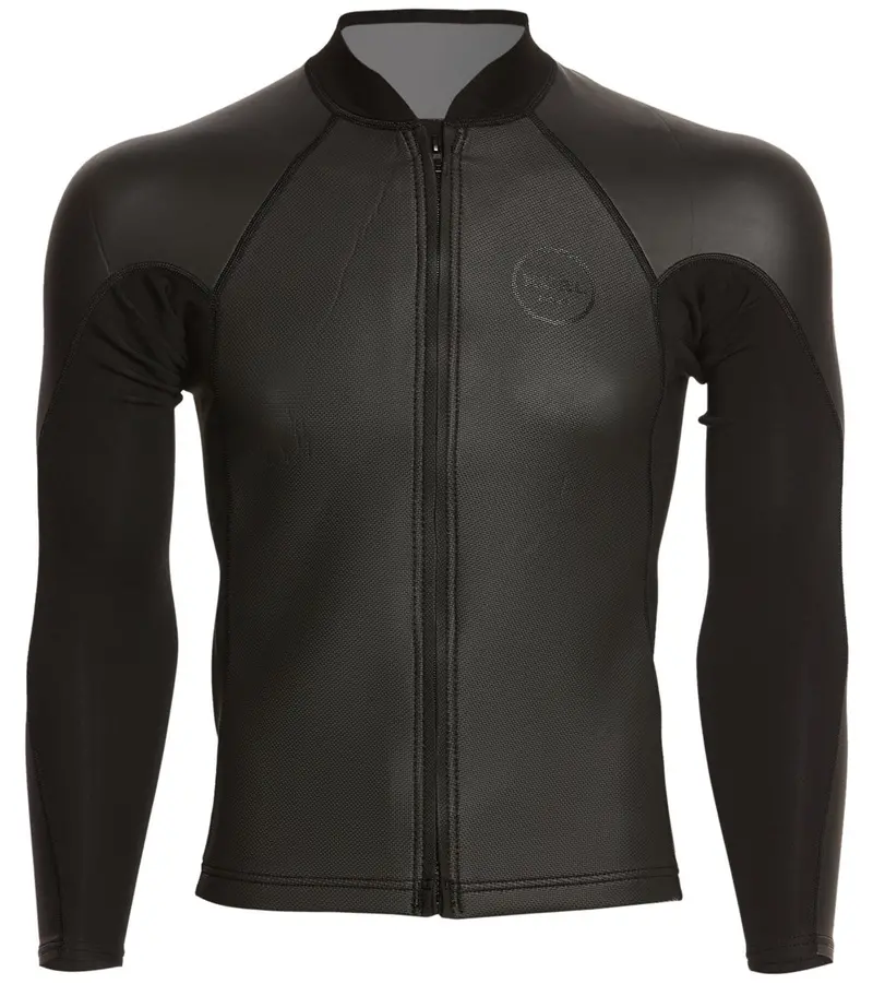 Xcel Axis Sharkskin 2/1Mm Long-Sleeve Front-Zip Wetsuit Jacket 1