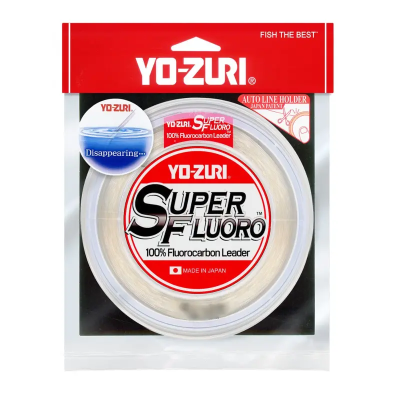 Yo-Zuri Superfluoro Fluorocarbon Leader – 30-Yard Spool