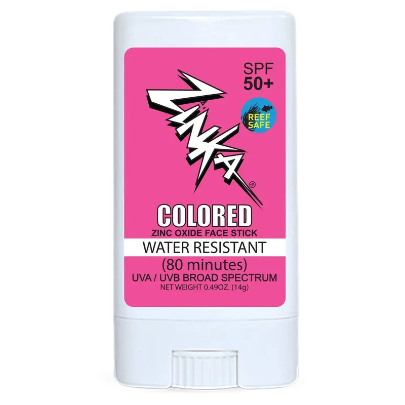 Zinka Spf 50+ Colored Sunscreen Face Stick – Travel Size 1
